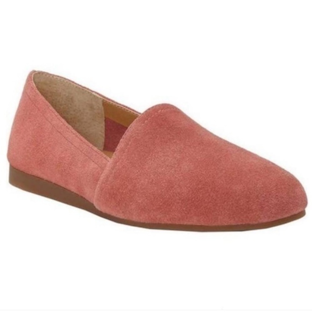 Lucky Brand Brettany Oiled Suede Flat Slip On